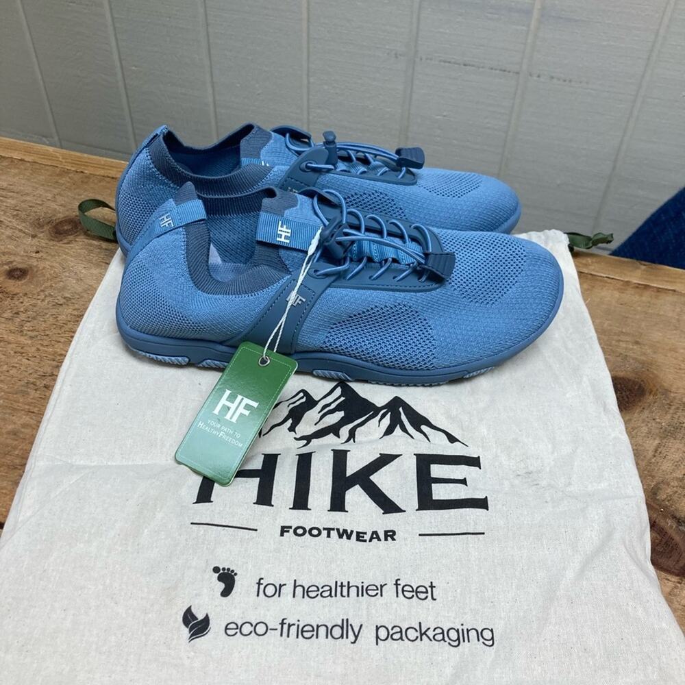 HIKE Footwear Women's Blue Knit Sneaker